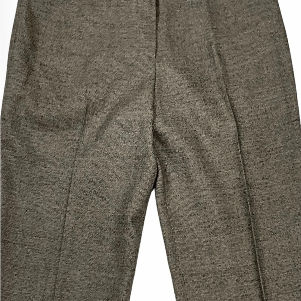 Escada Brown Twill Wool Pants Size 40